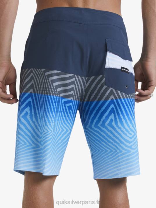 Hommes Quiksilver boardshort surfsilk panel 20 D6PT128 La marine de minuit