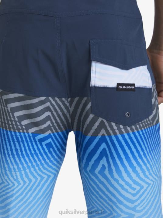 Hommes Quiksilver boardshort surfsilk panel 20 D6PT128 La marine de minuit