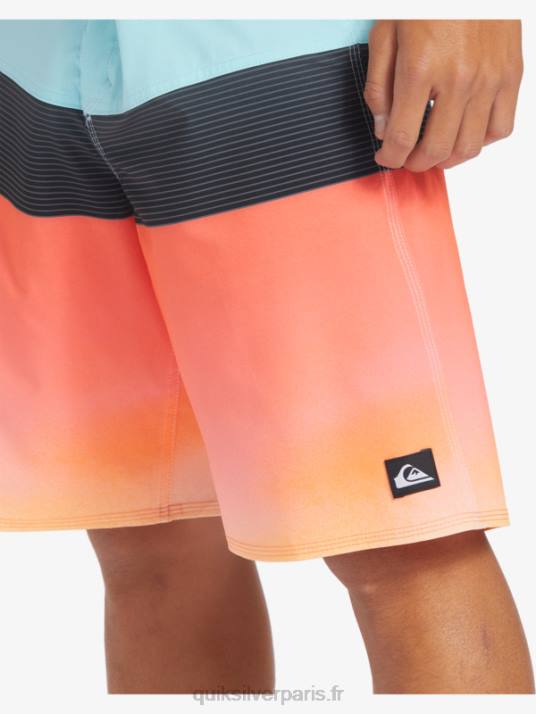 Hommes Quiksilver boardshort surfsilk panel 20 D6PT129 ange bleu