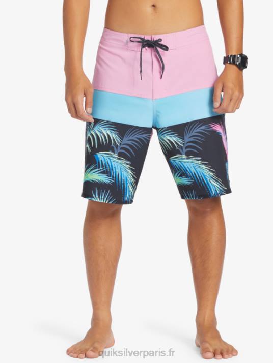 Hommes Quiksilver boardshort surfsilk panel 20 D6PT130 mauve clair de lune