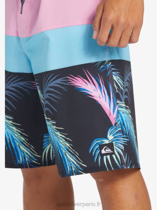 Hommes Quiksilver boardshort surfsilk panel 20 D6PT130 mauve clair de lune