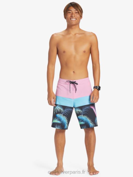Hommes Quiksilver boardshort surfsilk panel 20 D6PT130 mauve clair de lune