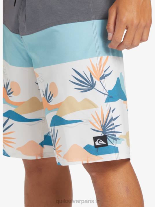 Hommes Quiksilver boardshort surfsilk panel 20 D6PT133 porte de fer
