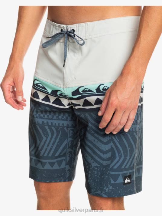 Hommes Quiksilver boardshort surfsilk panel 20 D6PT135 gris violet