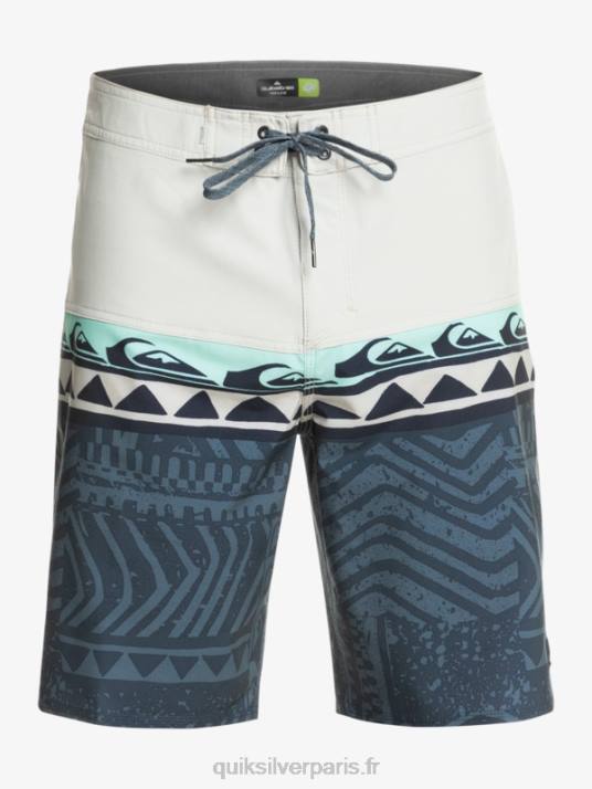 Hommes Quiksilver boardshort surfsilk panel 20 D6PT135 gris violet