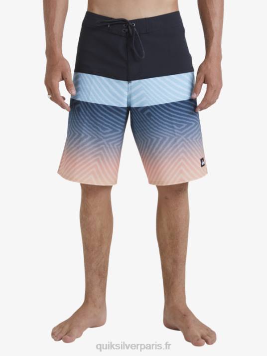 Hommes Quiksilver boardshort surfsilk panel 20 D6PT136 macadam
