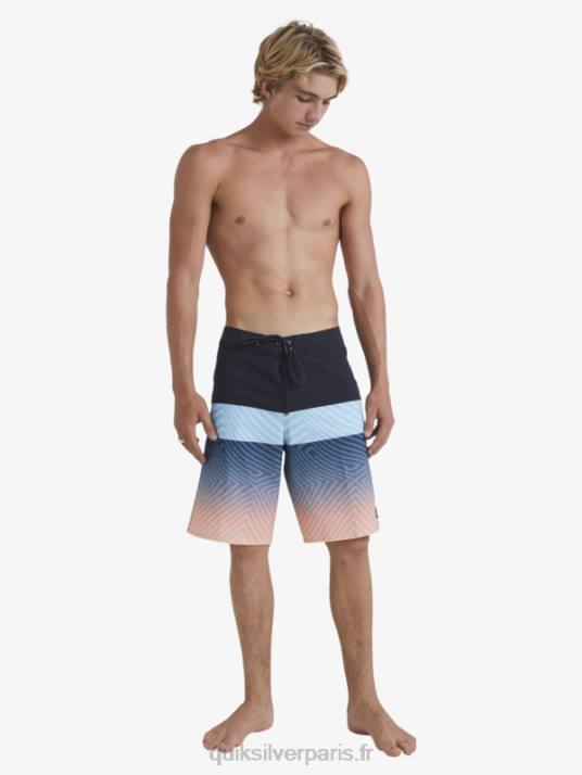 Hommes Quiksilver boardshort surfsilk panel 20 D6PT136 macadam