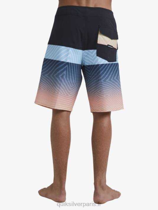 Hommes Quiksilver boardshort surfsilk panel 20 D6PT136 macadam