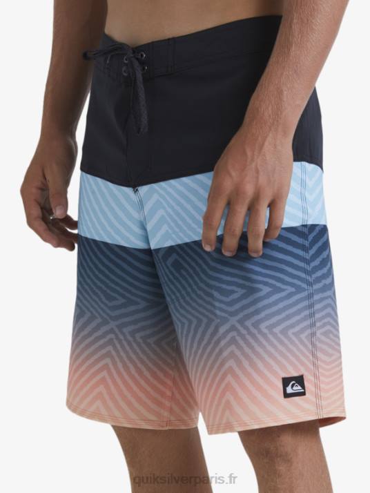 Hommes Quiksilver boardshort surfsilk panel 20 D6PT136 macadam