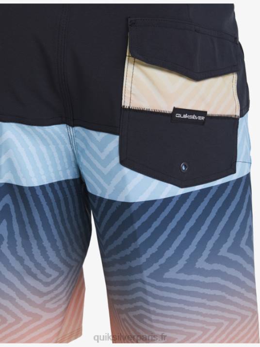 Hommes Quiksilver boardshort surfsilk panel 20 D6PT136 macadam