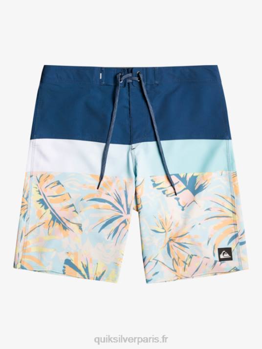 Hommes Quiksilver boardshort surfsilk panel 20 D6PT1450 insigne bleu