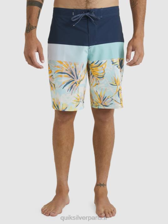 Hommes Quiksilver boardshort surfsilk panel 20 D6PT1450 insigne bleu