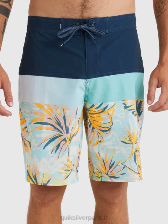 Hommes Quiksilver boardshort surfsilk panel 20 D6PT1450 insigne bleu
