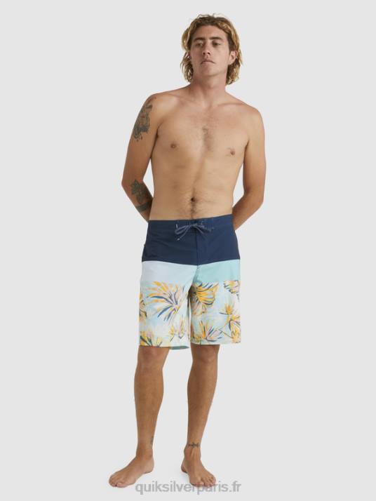 Hommes Quiksilver boardshort surfsilk panel 20 D6PT1450 insigne bleu