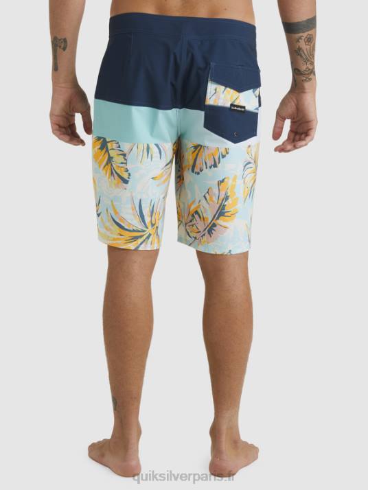 Hommes Quiksilver boardshort surfsilk panel 20 D6PT1450 insigne bleu