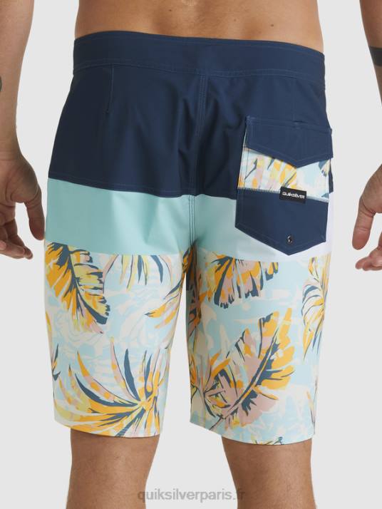 Hommes Quiksilver boardshort surfsilk panel 20 D6PT1450 insigne bleu