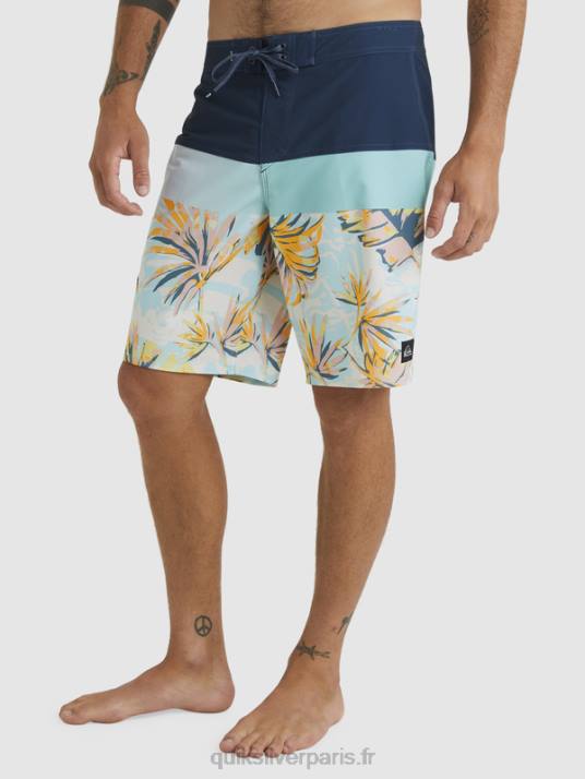 Hommes Quiksilver boardshort surfsilk panel 20 D6PT1450 insigne bleu