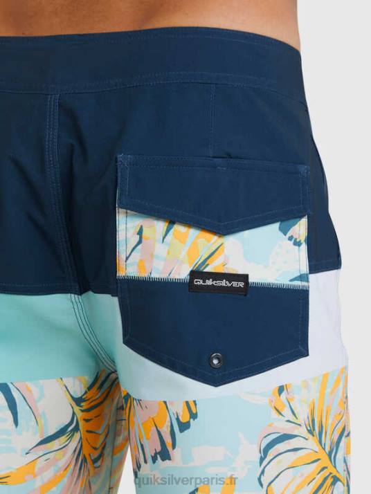 Hommes Quiksilver boardshort surfsilk panel 20 D6PT1450 insigne bleu