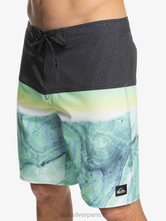 Hommes Quiksilver boardshort surfsilk panel 20 D6PT1451 frêne vert