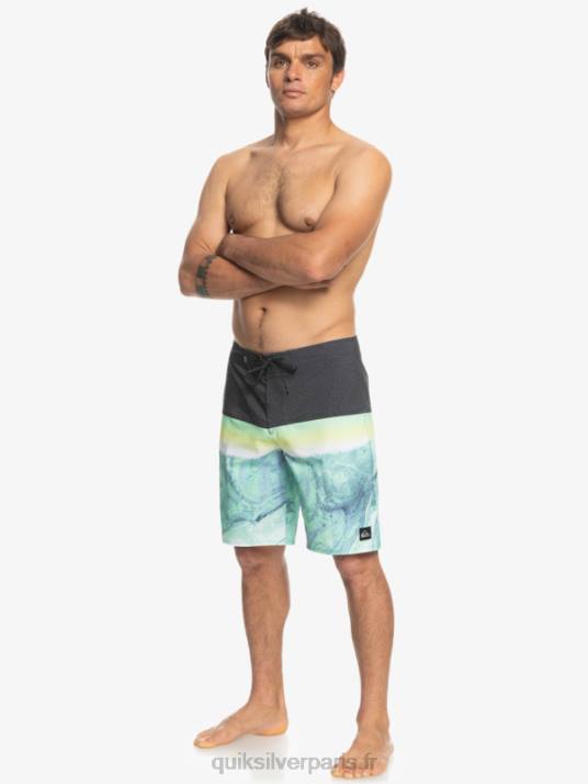 Hommes Quiksilver boardshort surfsilk panel 20 D6PT1451 frêne vert