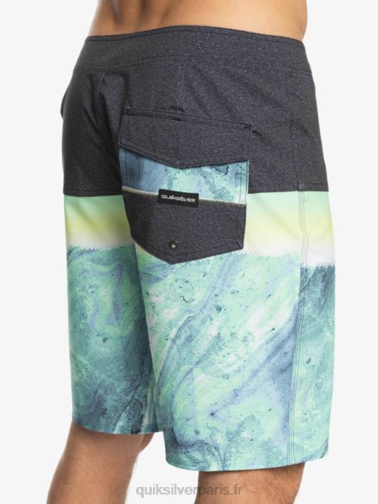 Hommes Quiksilver boardshort surfsilk panel 20 D6PT1451 frêne vert
