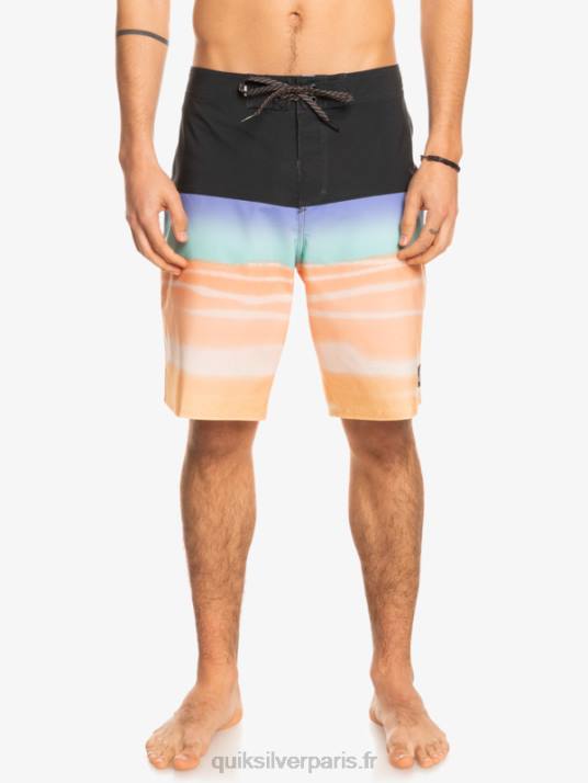Hommes Quiksilver boardshort surfsilk panel 20 D6PT1452 cantaloup
