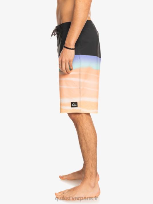 Hommes Quiksilver boardshort surfsilk panel 20 D6PT1452 cantaloup