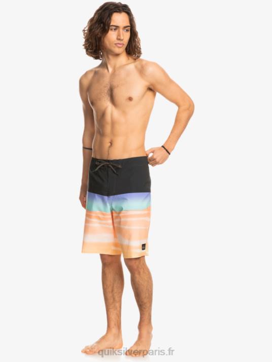 Hommes Quiksilver boardshort surfsilk panel 20 D6PT1452 cantaloup