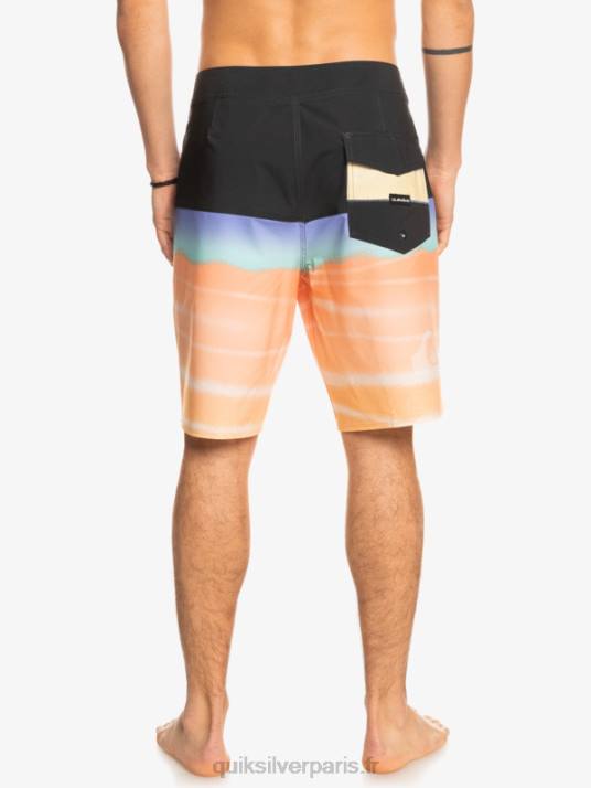 Hommes Quiksilver boardshort surfsilk panel 20 D6PT1452 cantaloup