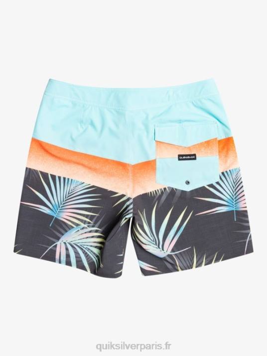 Hommes Quiksilver boardshort surfsilk panel 20 D6PT1453 macadam