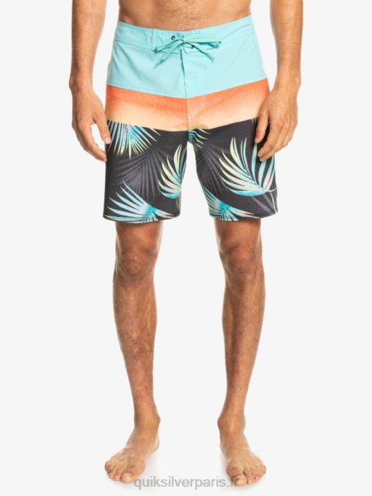 Hommes Quiksilver boardshort surfsilk panel 20 D6PT1453 macadam