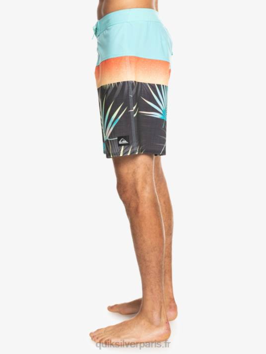 Hommes Quiksilver boardshort surfsilk panel 20 D6PT1453 macadam
