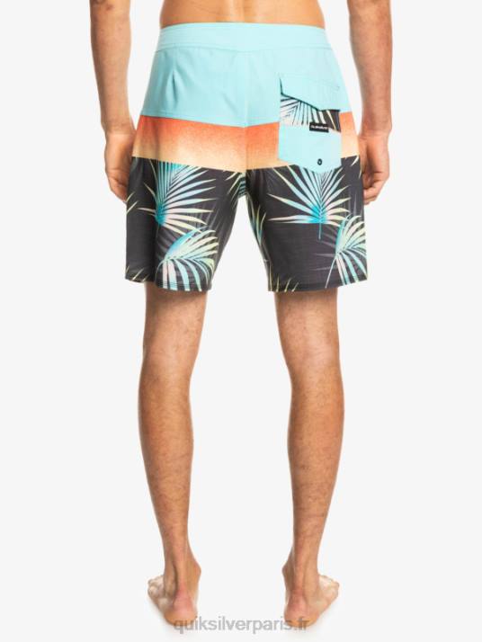 Hommes Quiksilver boardshort surfsilk panel 20 D6PT1453 macadam