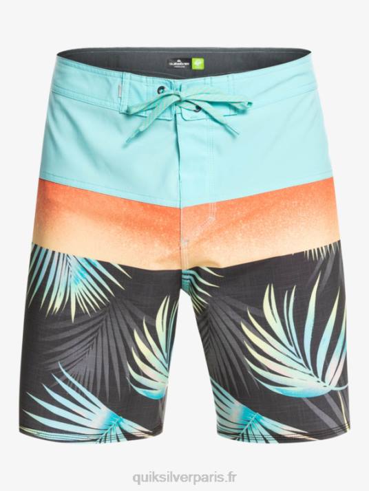 Hommes Quiksilver boardshort surfsilk panel 20 D6PT1453 macadam
