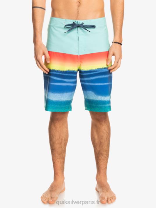 Hommes Quiksilver boardshort surfsilk panel 20 D6PT1455 piscine verte