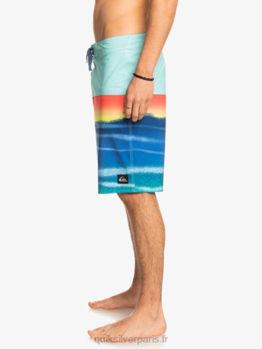 Hommes Quiksilver boardshort surfsilk panel 20 D6PT1455 piscine verte