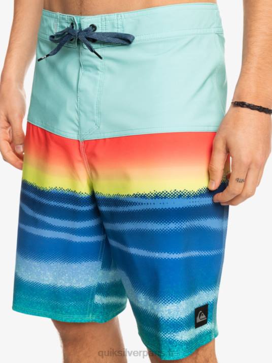 Hommes Quiksilver boardshort surfsilk panel 20 D6PT1455 piscine verte