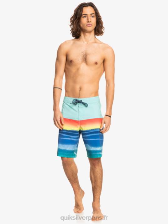 Hommes Quiksilver boardshort surfsilk panel 20 D6PT1455 piscine verte