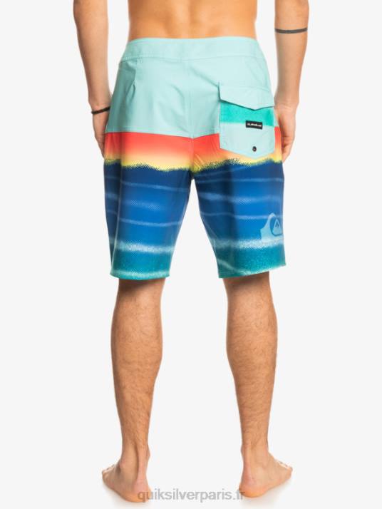 Hommes Quiksilver boardshort surfsilk panel 20 D6PT1455 piscine verte