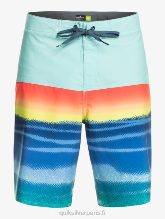 Hommes Quiksilver boardshort surfsilk panel 20 D6PT1455 piscine verte