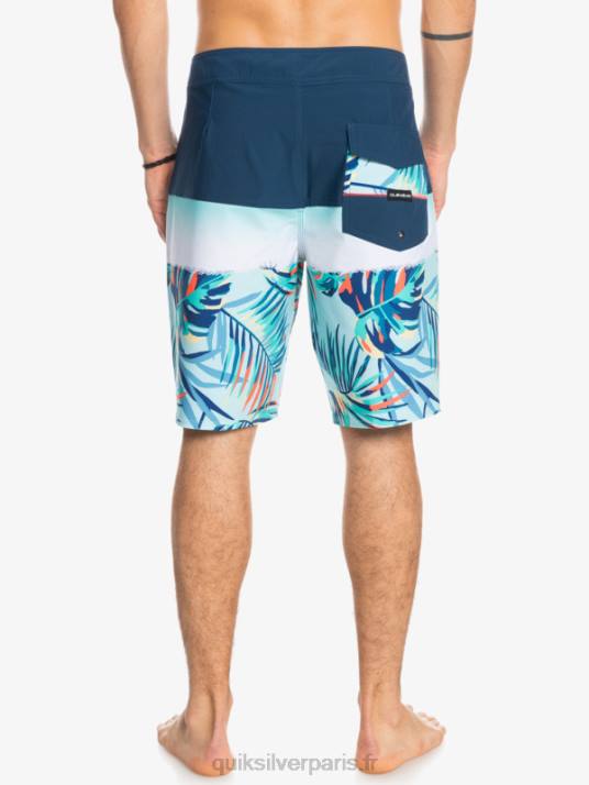 Hommes Quiksilver boardshort surfsilk panel 20 D6PT1456 insigne bleu