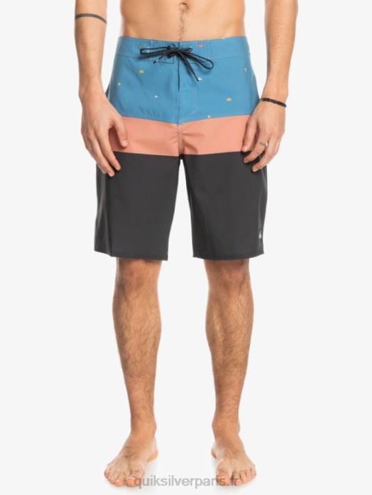 Hommes Quiksilver boardshort surfsilk panel 20 D6PT1458 bleu provincial