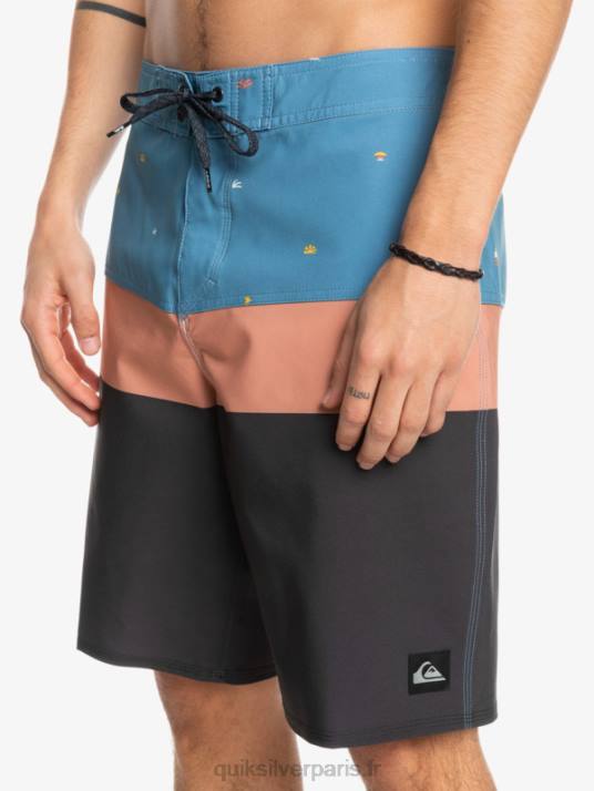 Hommes Quiksilver boardshort surfsilk panel 20 D6PT1458 bleu provincial