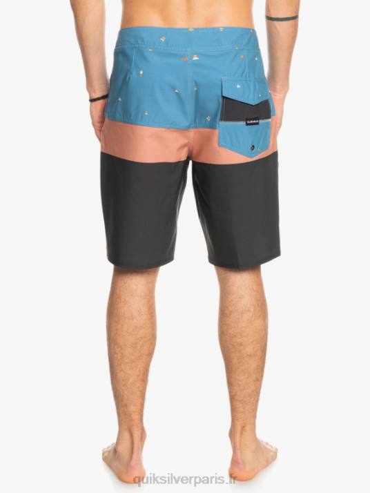 Hommes Quiksilver boardshort surfsilk panel 20 D6PT1458 bleu provincial