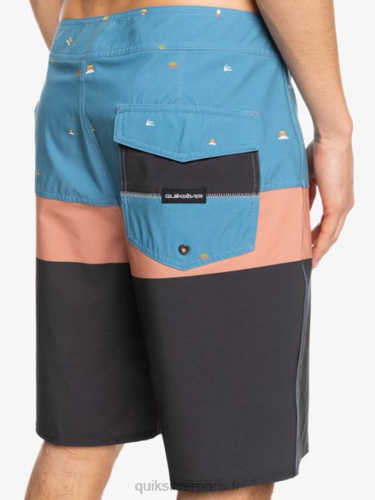 Hommes Quiksilver boardshort surfsilk panel 20 D6PT1458 bleu provincial