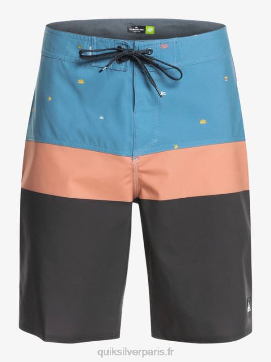 Hommes Quiksilver boardshort surfsilk panel 20 D6PT1458 bleu provincial