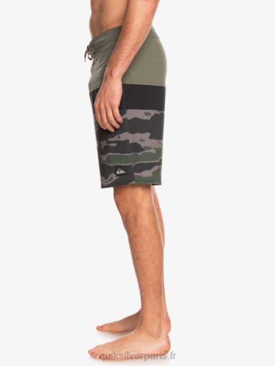 Hommes Quiksilver boardshort surfsilk panel 20 D6PT1460 rocher tombé