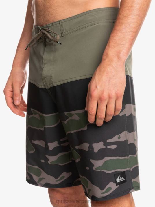 Hommes Quiksilver boardshort surfsilk panel 20 D6PT1460 rocher tombé