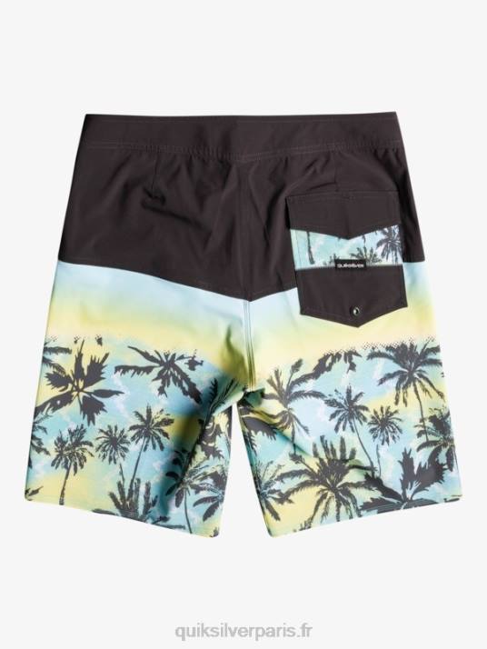 Hommes Quiksilver boardshort surfsilk panel 20 D6PT1461 macadam