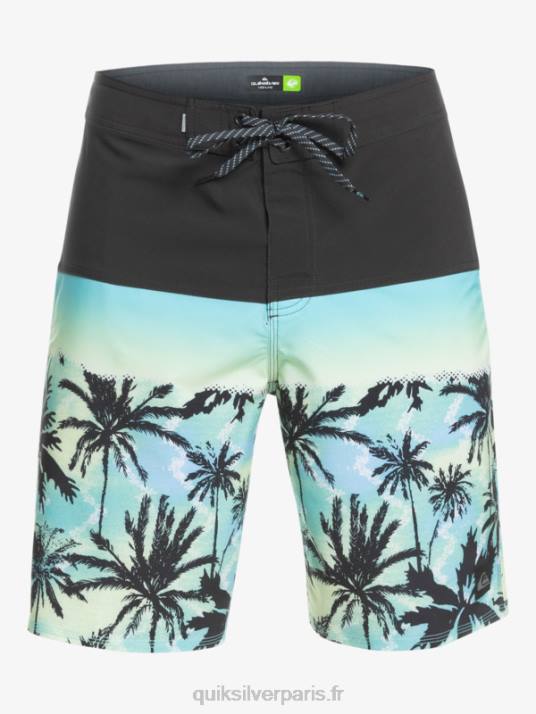 Hommes Quiksilver boardshort surfsilk panel 20 D6PT1461 macadam